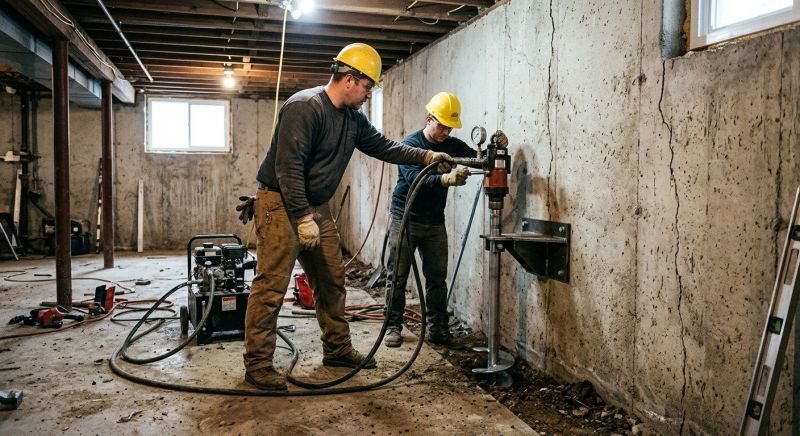 Basement Stabilization in Boone, NC
