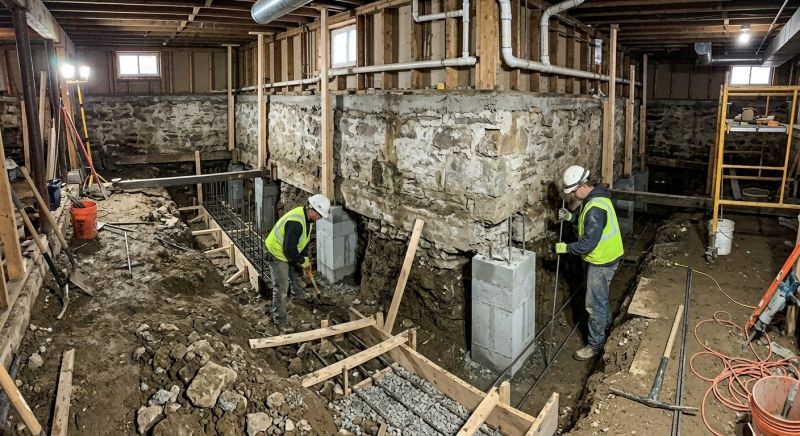 Basement Underpinning in Boone, NC