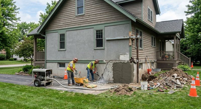 Building Foundation Repair in Blowing Rock, NC