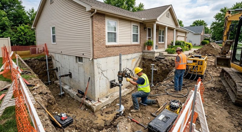 Building Foundation Repair in Lenoir, NC