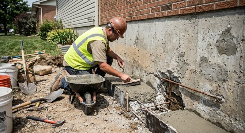 Concrete Foundation Repair in West Jefferson, NC