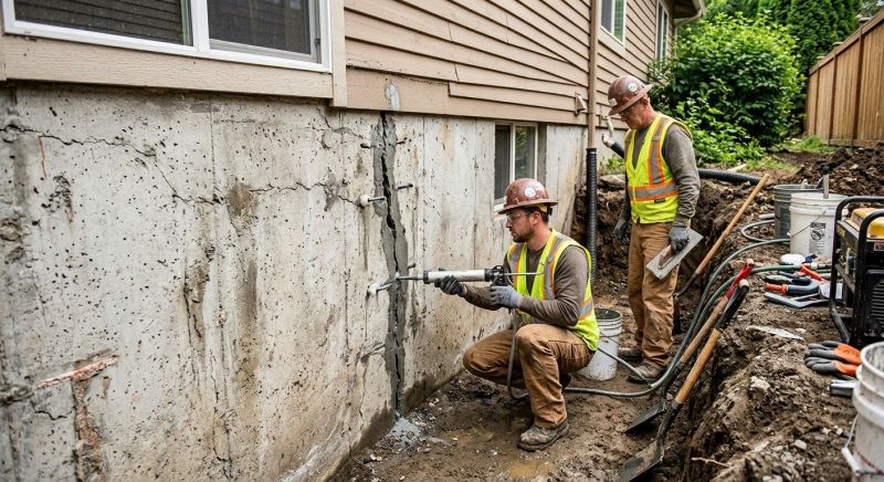 Cracked Foundation Repair in Ashe County, NC