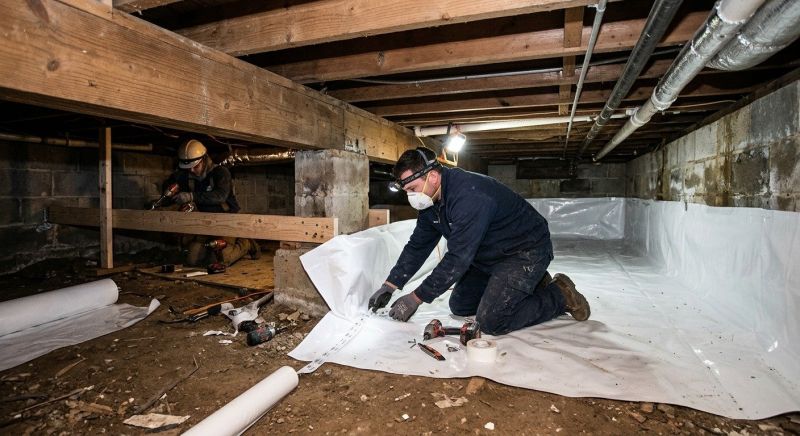 Crawl Space Leveling in Boone, NC