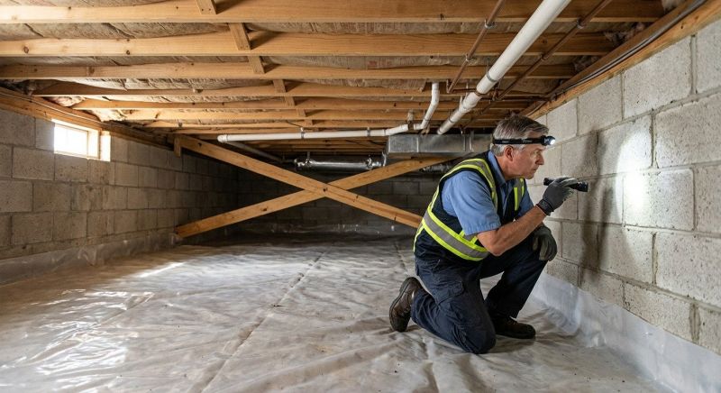 Crawl Space Leveling in Boone, NC