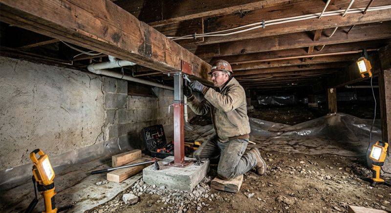 Crawlspace Foundation Repair in Banner Elk, NC
