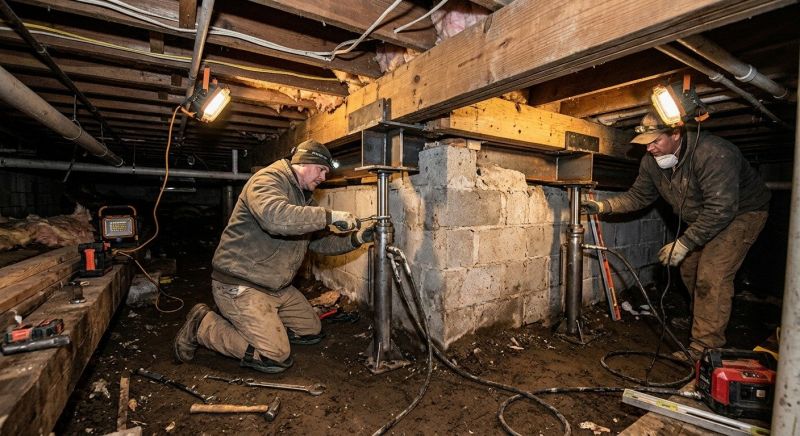 Crawlspace Foundation Repair in Watauga County, NC