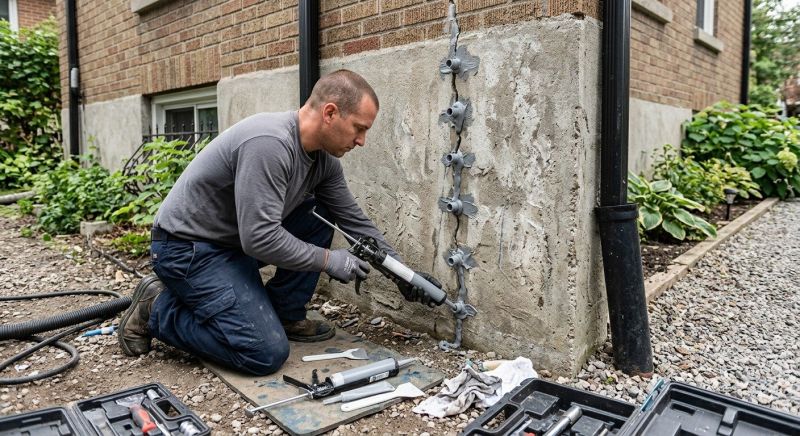 Foundation Crack Repair in Boone, NC