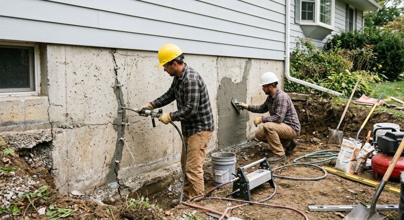 Foundation Cracks Repair in Boone, NC