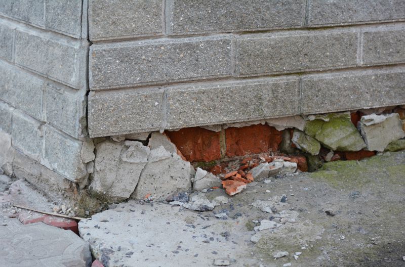 Foundation Damage Repair in Collettsville, NC