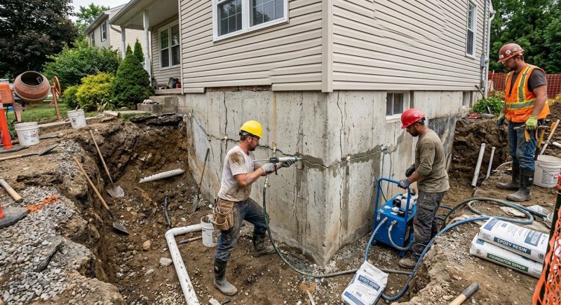 Foundation Damage Repair in Elk Park, NC