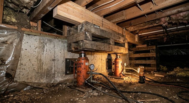 Foundation Jacking in Avery County, NC