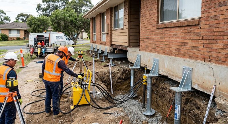 Foundation Jacking in Collettsville, NC