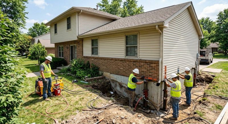 Foundation Jacking in Collettsville, NC