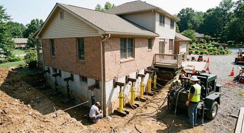 Foundation Jacking in Boone, NC