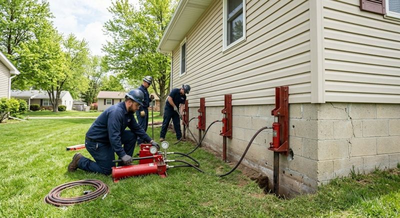 Foundation Jacking in Newland, NC
