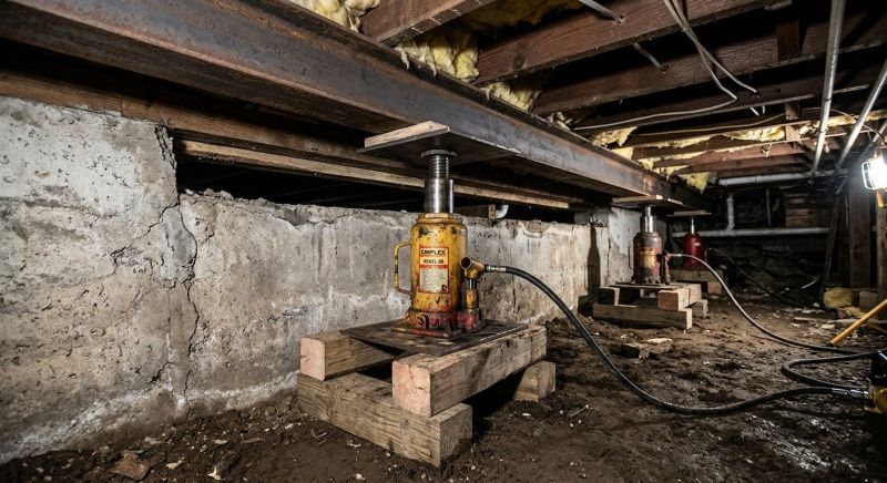 Foundation Jacking in West Jefferson, NC