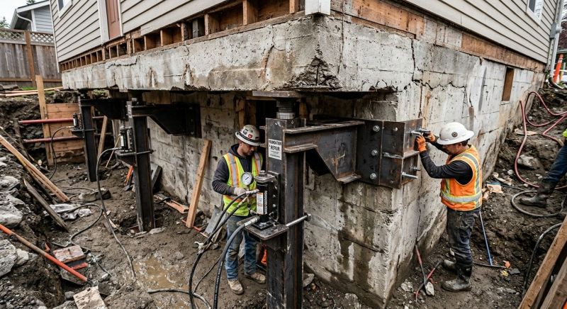 Foundation Lifting in Elk Park, NC