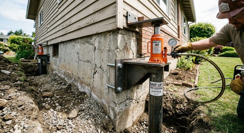 Foundation Lifting in Lenoir, NC