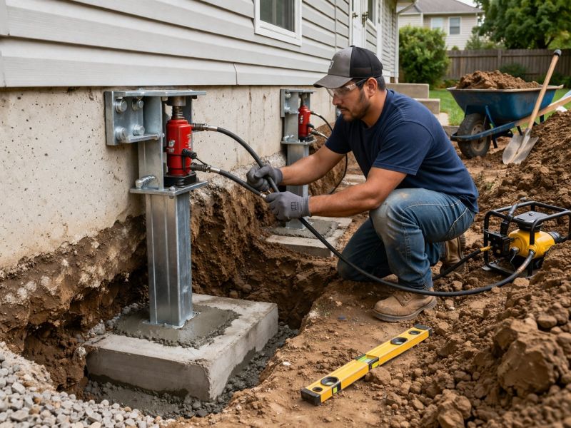 Foundation Pier Repair in Boone, NC