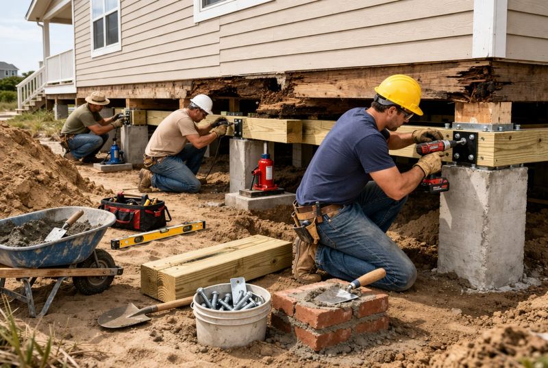 Foundation Raising in Blowing Rock, NC