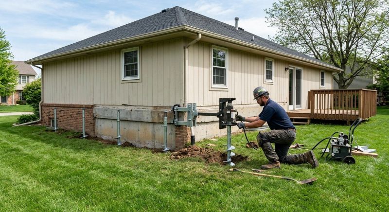 Foundation Raising in Collettsville, NC
