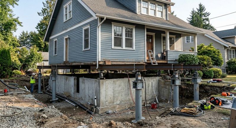 Foundation Raising in Creston, NC