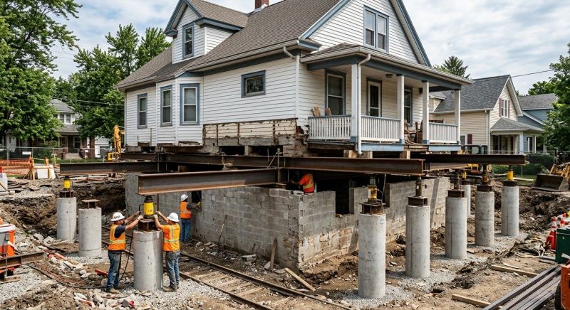 Foundation Raising in Creston, NC
