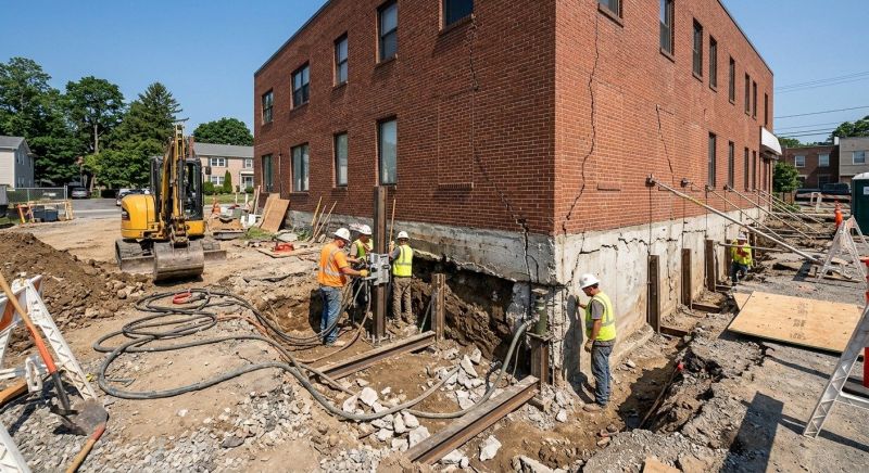 Foundation Renovation in Boone, NC