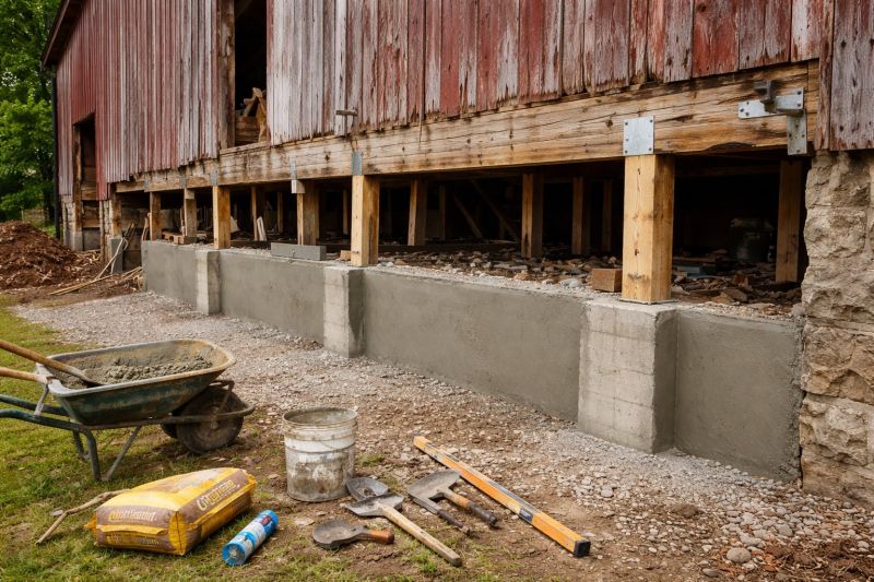Foundation Renovation in Boone, NC