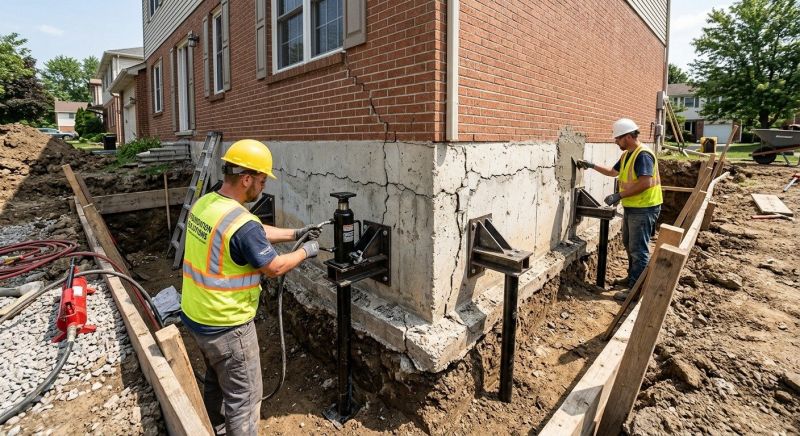 Foundation Structural Repair in Fleetwood, NC