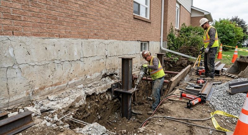 Foundation Structural Repair in Fleetwood, NC