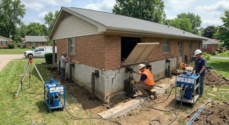 Home Foundation Leveling in Jefferson, NC