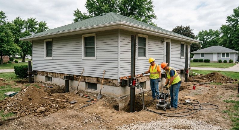 Home Foundation Leveling in Mountain City, TN