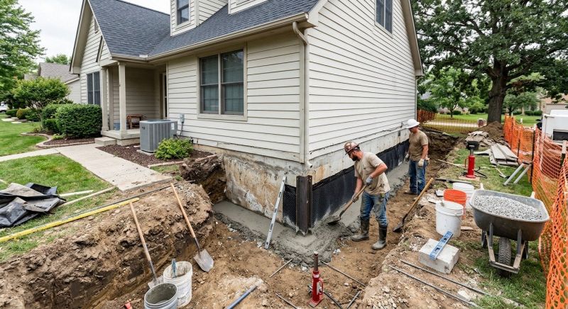House Foundation Repair in Ashe County, NC