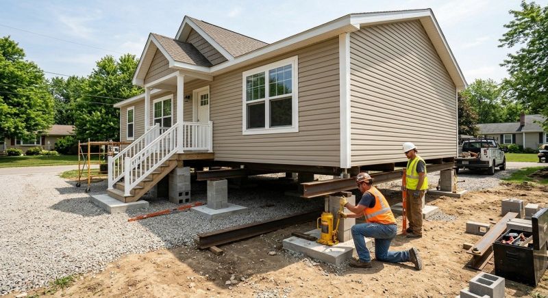 House Leveling in Creston, NC