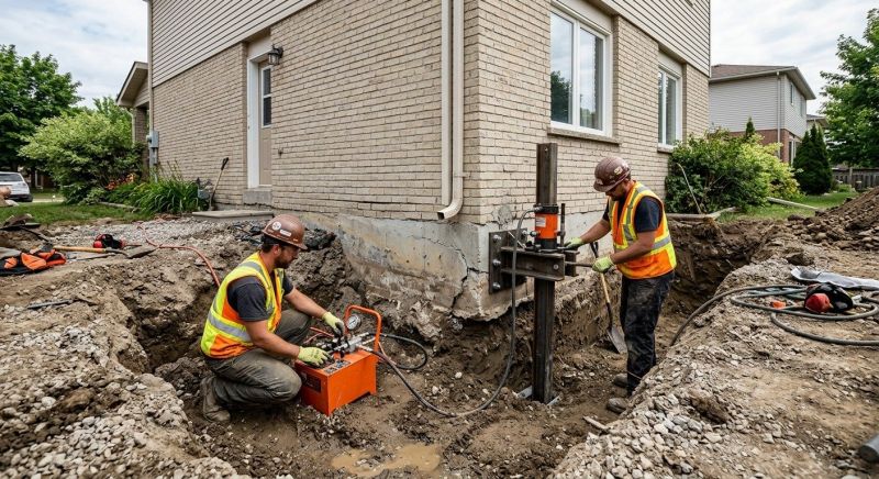 Sinking Foundation Lifting in Boone, NC