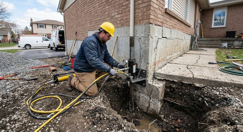 Sinking Foundation Repair in Watauga County, NC