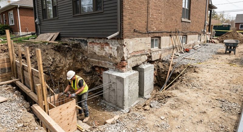 Structural Underpinning in Boone, NC