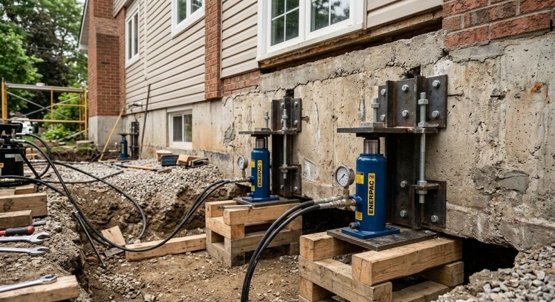 Foundation Jacking in Mountain City, TN